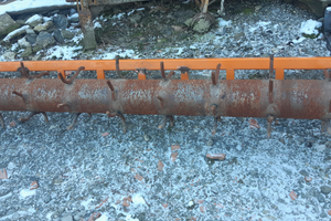 Rullo a spuntoni maxi (risaia) per erpice rotante