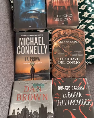 6 libri nuovi sigillati