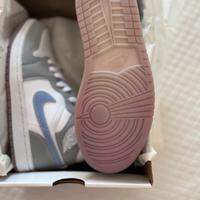 Jordan 1 Mid Wolf Grey taglia 38