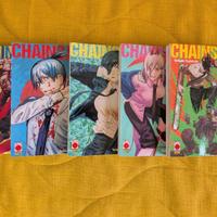 Manga Chainsaw Man volumi 1-5 – come nuovi