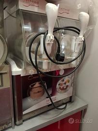 Macchina per crema caffè, granitore, doppia vasca