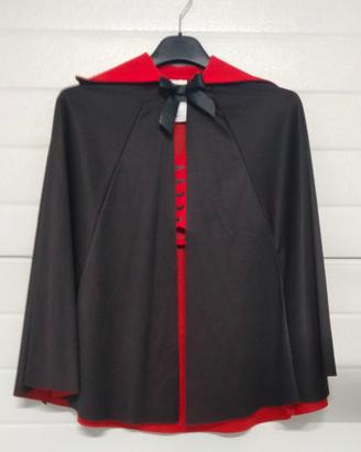 Travestimento Vampiro Dracula Mantello+Gilet