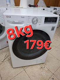 Lavatrice Lg 8kg 1400 giri direct drive 