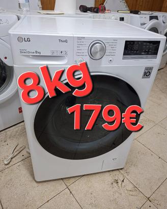 Lavatrice Lg 8kg 1400 giri direct drive 