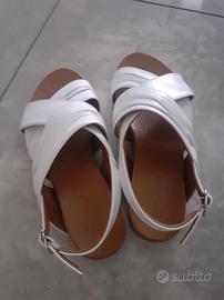 sandali bianchi Grunland