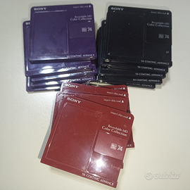 Lotto minidisc Sony Color Collection 74 usati