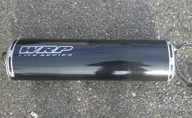 Terminale scarico ovale WRP Lite Series Carbon