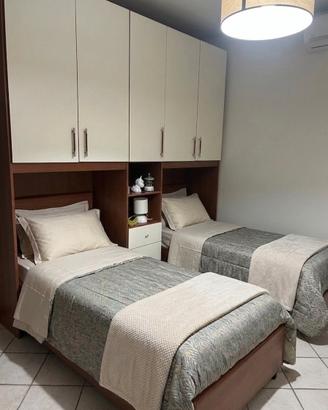 Cameretta a ponte completa con 2 letti cont
