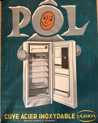 Poster vintage FRIGO POL FRIGO POL