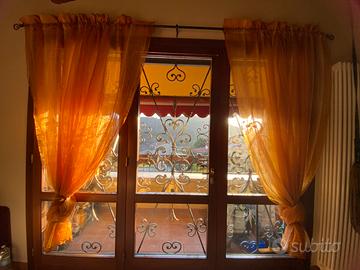 Tende artigianali in doppia organza