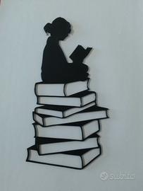 stampa 3D  ragazza che legge