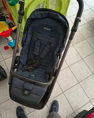 kit pegperego passeggino, culla, seggiolino auto