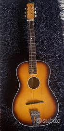 Chitarra acustica vintage Parlor Sunburst