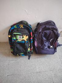 lotto zaino scuola Invicta e satch ergonomico 