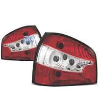 FANALI AUDI A3 8L 96-00 ROSSO BIANCO LEX