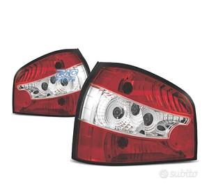 FANALI AUDI A3 8L 96-00 ROSSO BIANCO LEX