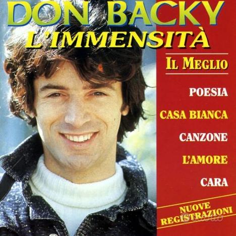 Cd - don backy "il meglio" (2006), usato usato  Varese