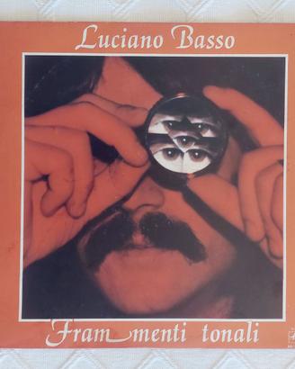 LP Luciano Basso - Frammenti Tonali - 1979