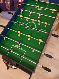 Calcio-balilla biliardino per bambini 3 in 1