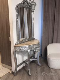 Consolle con specchiera stile barocco – 260 x 130