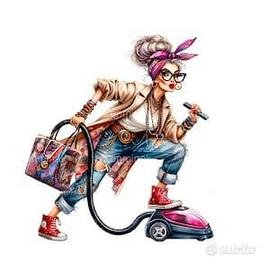 Referenziata riordino pulizie stiro Udine centro