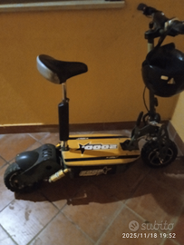 Scooter elettrico 2500watt 72 volt 74ampmodificato