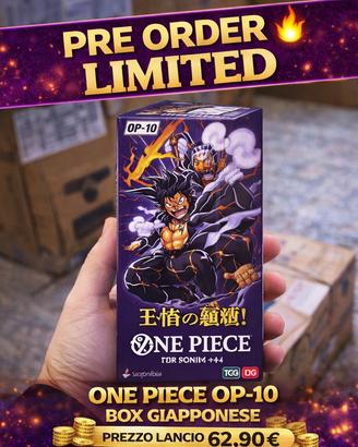 👉 One Piece OP-10 Box Giapponese 💎