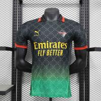 Maglietta Milan quarta x Off-White nera da gara