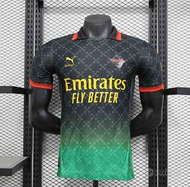 Maglietta Milan quarta x Off-White nera da gara