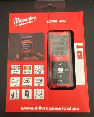 Metro laser MILWAUKEE LDM45