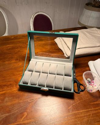 Porta orologi da 12 pezzi