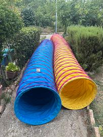 2 Fullgrip Tunnel da gara cinofila Agility