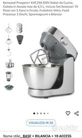 planetaria Kenwood robot cucina