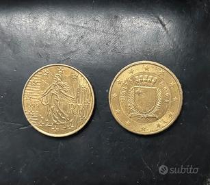 2 Monete rare 10 cent euro
