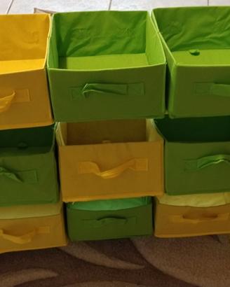scaffale portaoggetti per bambini 