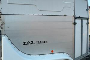 Trailer trasporto cavalli 1 posto e mezzo Z.P.Z