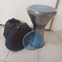 darbuka jambe' alexandria nuovo con custodia cm 45