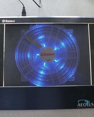 Enermax Aeolus, base raffreddamento notebook.