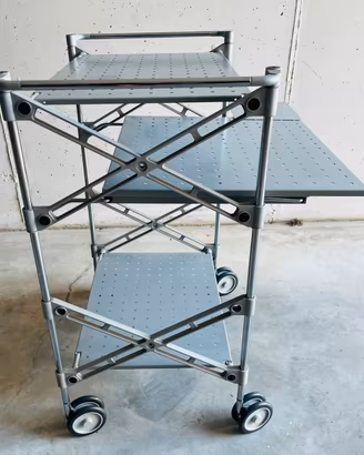 Carrello design Oxo di A. Citterio per Kartell