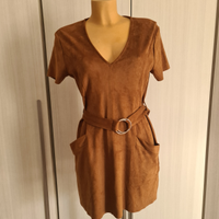 Abito estivo effetto camoscio