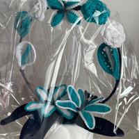 Composizione di Fiori all’uncinetto artiginale