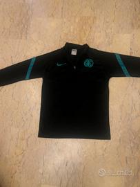 Tuta nike inter originale cerniera sopra rotta