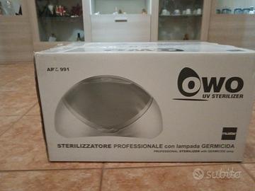 sterilizzatore professionale con lampada germicida