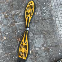 Skateboard a due ruote ODG con custodia apposita