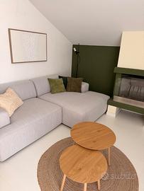 Divano angolare Westwing Melva – Grigio chiaro, 3