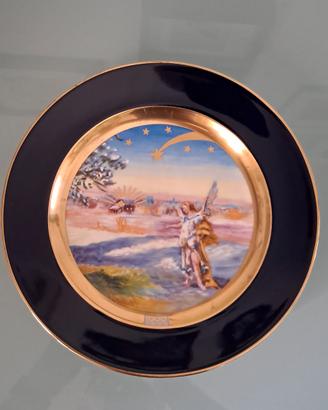 Piatto da collezione di Natale Limoges 1999