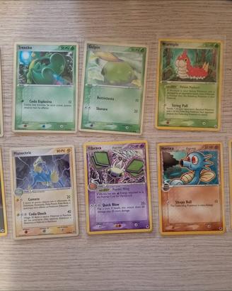 lotto carte pokemon vintage 