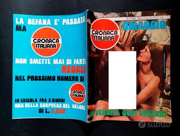 CRONACA ITALIANA 1978 - LOLITAS TWINKS BIZARRE