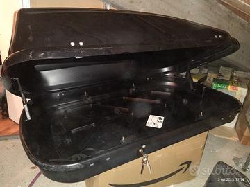 BAULE TETTO AUTO. disponibile consegna a domicilio