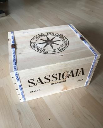 Sassicaia 2015 – Cassa originale da 6 bottiglie